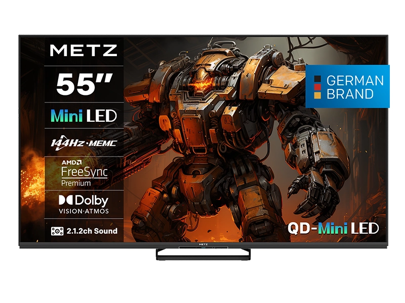 Un seul téléviseur, toutes les situations : sport, jeux vidéo et cinéma sur le Metz MNE8000